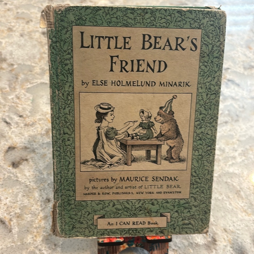 Vintage children’s book Little Bear’s Friend by Else Minarik copyright 1960